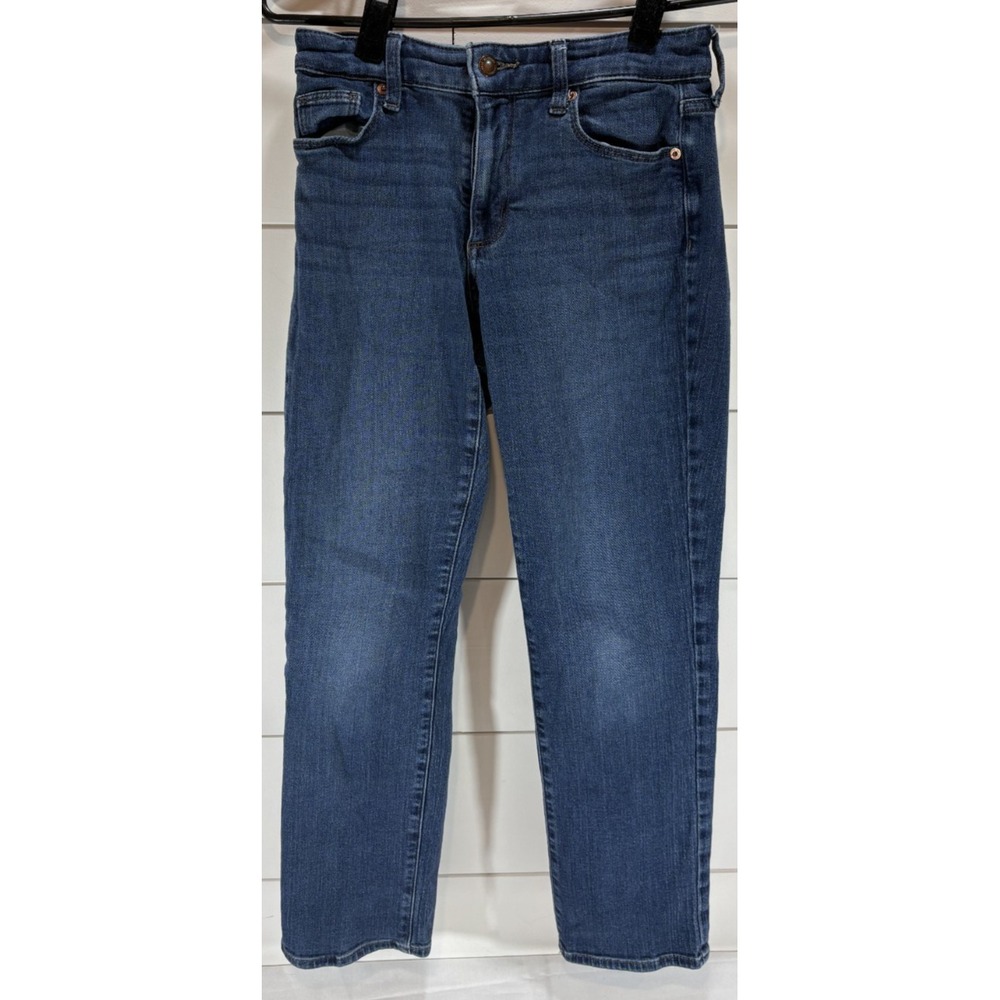 Universal Thread Women's Size 4/27R Denim High Rise Slim Straight Blue Jeans
